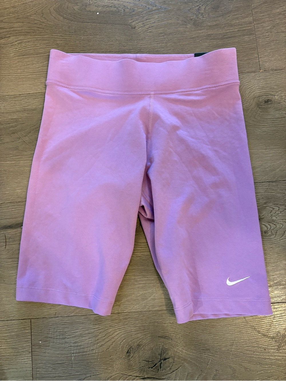 Nike Lavender Women's Bike Shorts with Swoosh